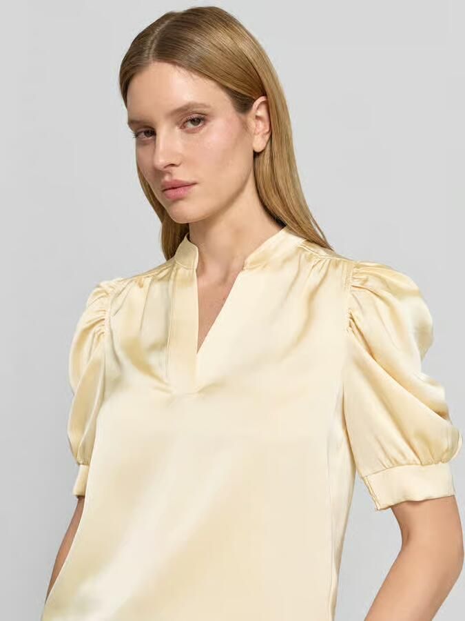 NEO NOIR Blouseshirt met pofmouwen model 'Roella'
