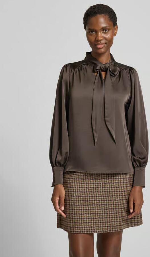 NEO NOIR Blouseshirt met strikdetail - Foto 2