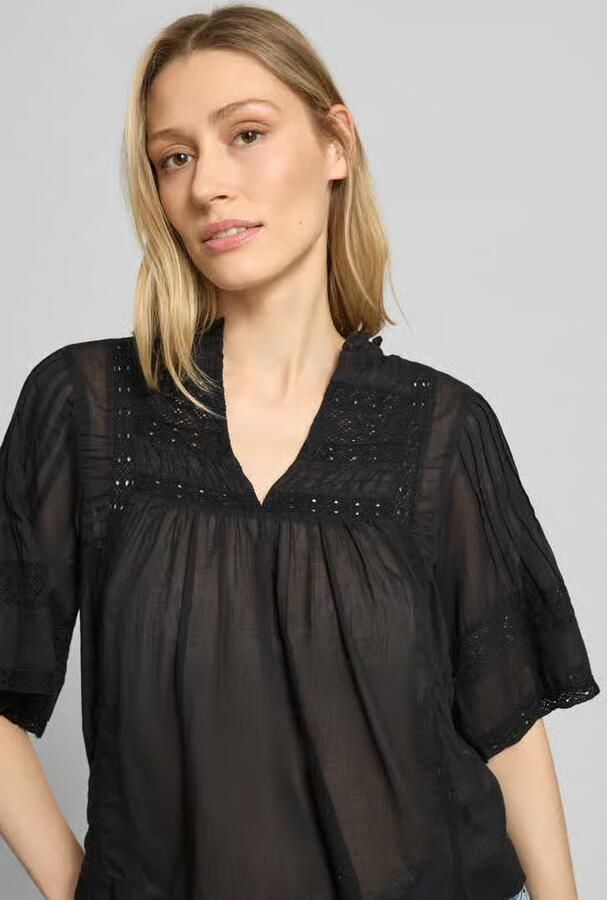 NEO NOIR Blouseshirt met V-hals model 'Siama'