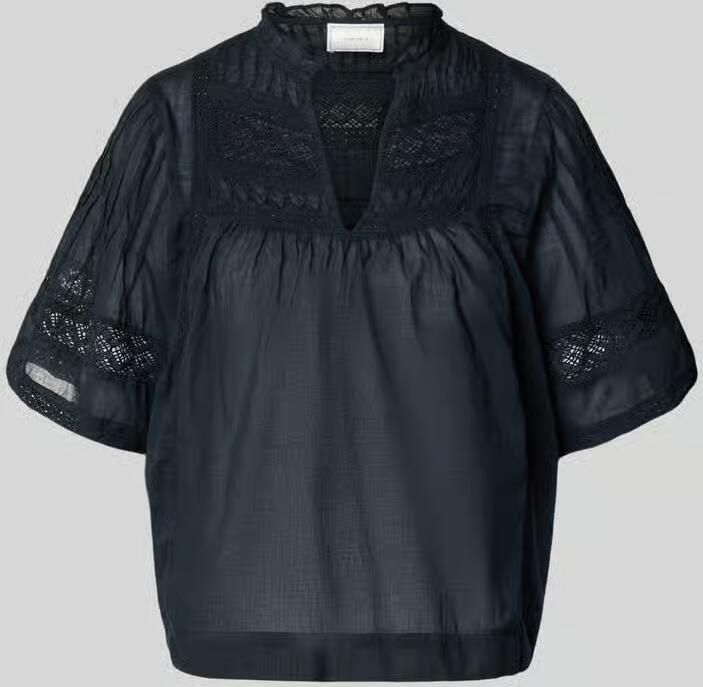 NEO NOIR Blouseshirt met V-hals model 'Siama' - Foto 2