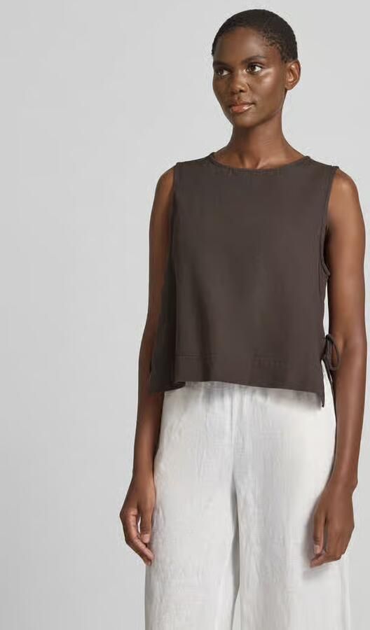 NEO NOIR Blouseshirt met zijwaartse vetersluiting model 'Svetlana' - Foto 4