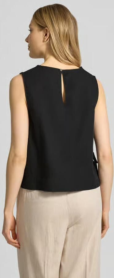 NEO NOIR Blouseshirt met zijwaartse vetersluiting model 'Svetlana'