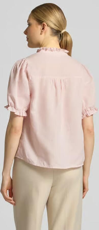 NEO NOIR Blouseshirt van mix van katoen en linnen model 'Odesa' - Foto 3