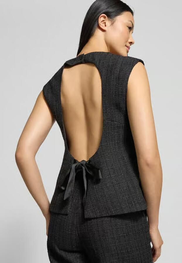 NEO NOIR Blousetop in bouclélook model 'Rafli'