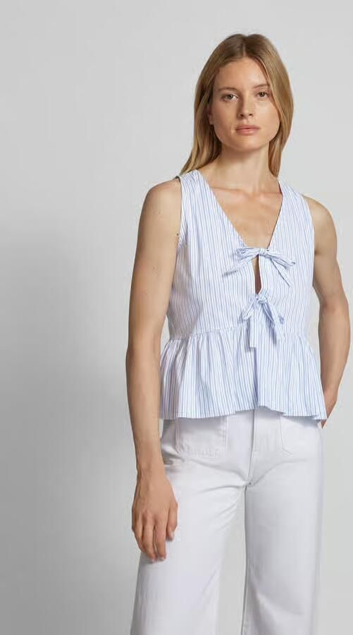 NEO NOIR Blousetop met streepmotief model 'Manja' - Foto 3