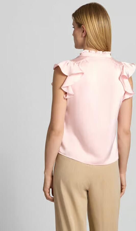 NEO NOIR Blousetop van satijn model 'Stella' - Foto 3