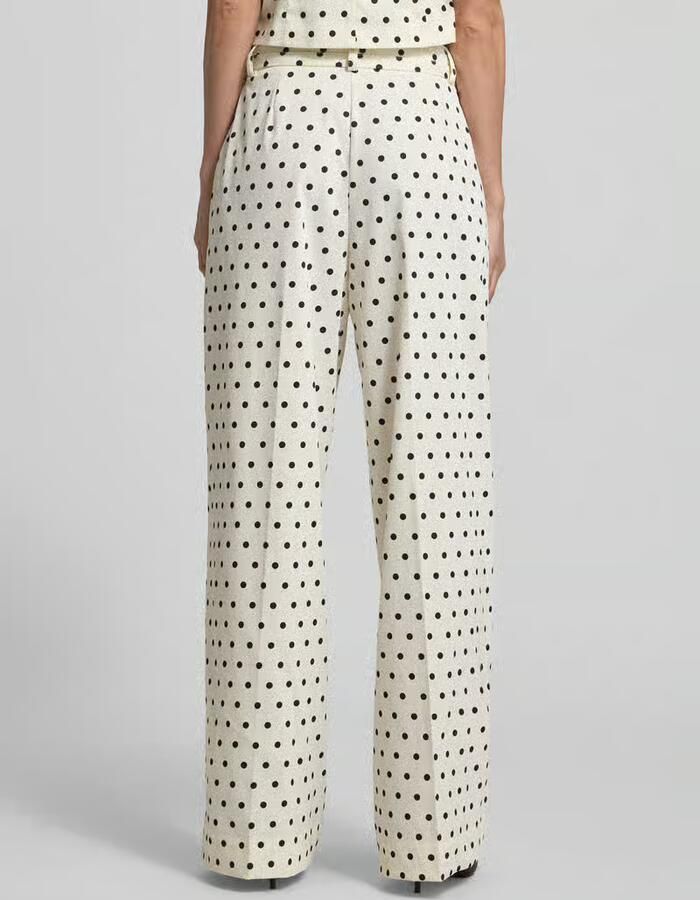 NEO NOIR Broek in all-over look met riem model 'MALBA DOT' - Foto 2