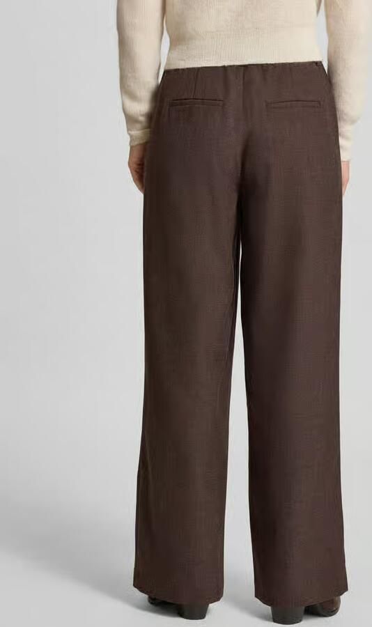 NEO NOIR Broek met rechte pijpen van stof met wol Model 'Emmett'