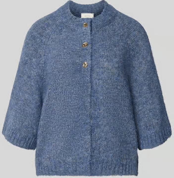 NEO NOIR cardigan in relaxed fit met wol model 'Benutta'