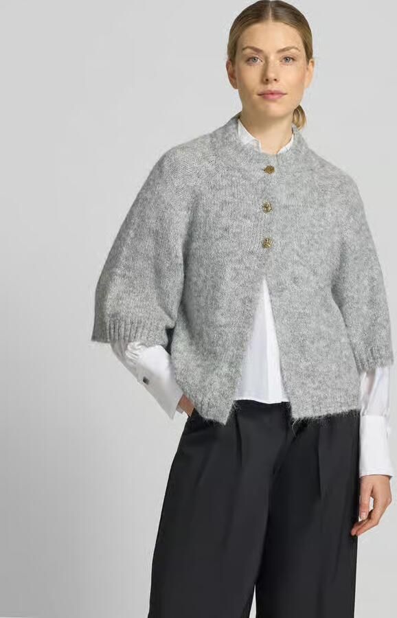 NEO NOIR cardigan in relaxed fit met wol model 'Benutta' - Foto 2