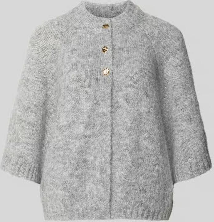 NEO NOIR cardigan in relaxed fit met wol model 'Benutta' - Foto 3