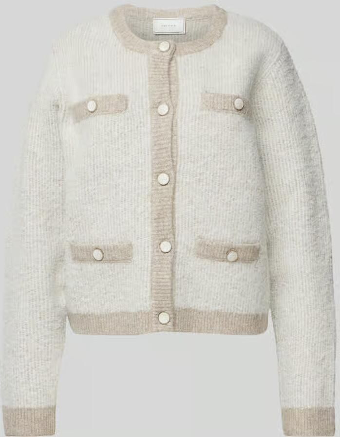 NEO NOIR Cardigan met sierknopen model 'Vivia'