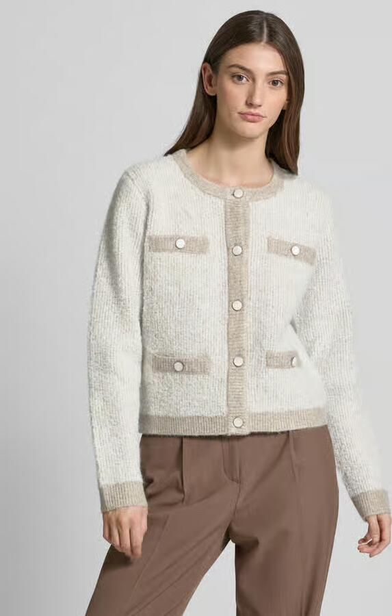 NEO NOIR Cardigan met sierknopen model 'Vivia' - Foto 4