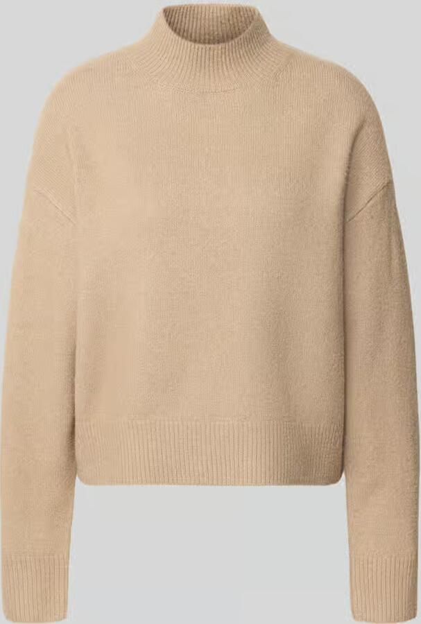 NEO NOIR Col-pullover met wol en ronde hals