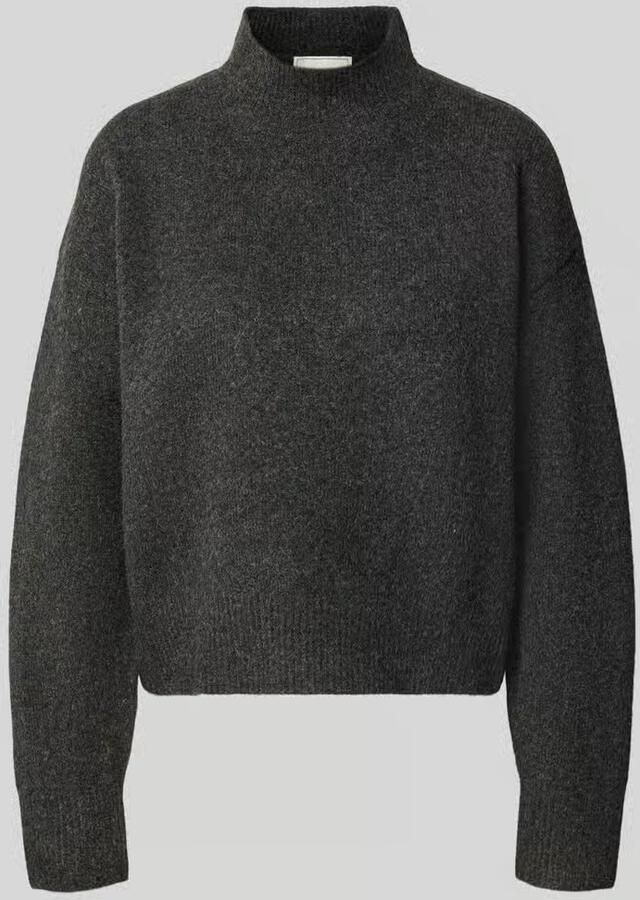NEO NOIR Dames Truien & Vesten Paulina Knit Blouse Donkergrijs - Foto 5