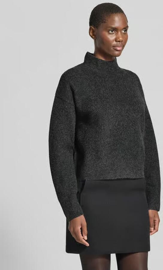NEO NOIR Dames Truien & Vesten Paulina Knit Blouse Donkergrijs - Foto 6