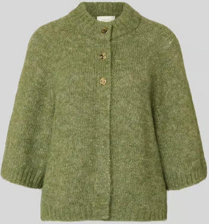 NEO NOIR Gebreid jack met 1 2-mouwen Model 'Benutta Fluffy'