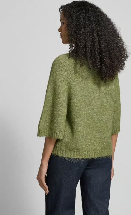 NEO NOIR Gebreid jack met 1 2-mouwen Model 'Benutta Fluffy'
