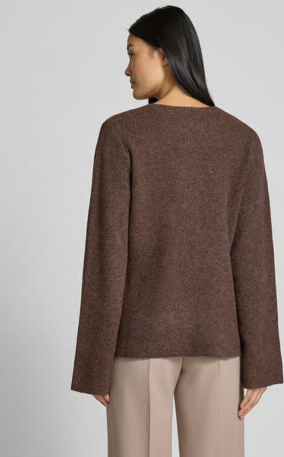NEO NOIR Gebreid jack met knoopsluiting model 'Marie'