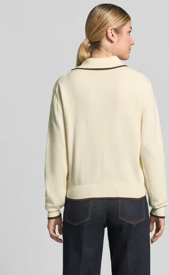 NEO NOIR Gebreide pullover met strik model 'Sylena' - Foto 2