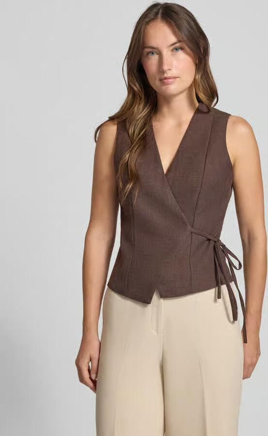 NEO NOIR Getailleerde bodywarmer met wol Model 'Samara' - Foto 2