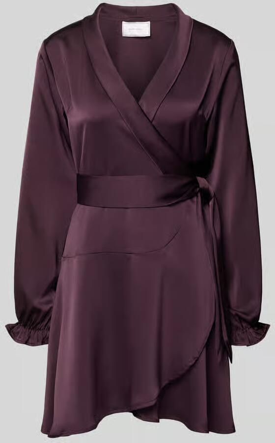 NEO NOIR Knielange jurk in wikkellook model 'Colbie' - Foto 2