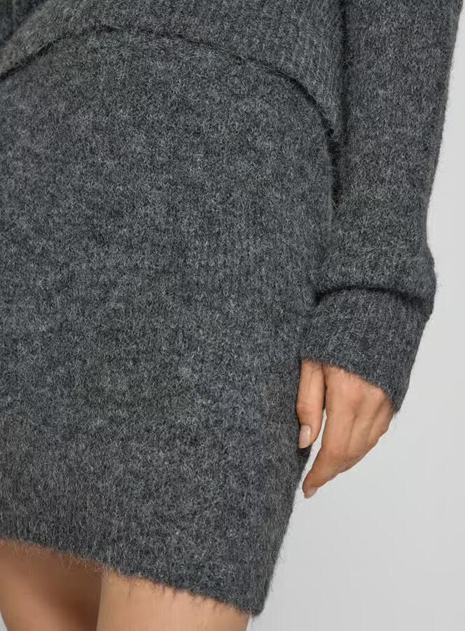 NEO NOIR Knielange rok met elastische band model 'Naria' - Foto 2