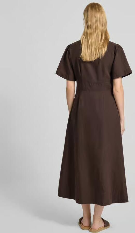 NEO NOIR Linnen jurk met 1 2-mouwen model 'Ilsie'