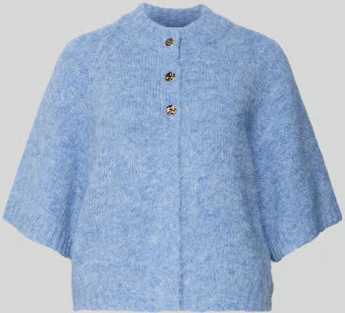 NEO NOIR Loose fit gebreid jack met wol model 'Benutta'