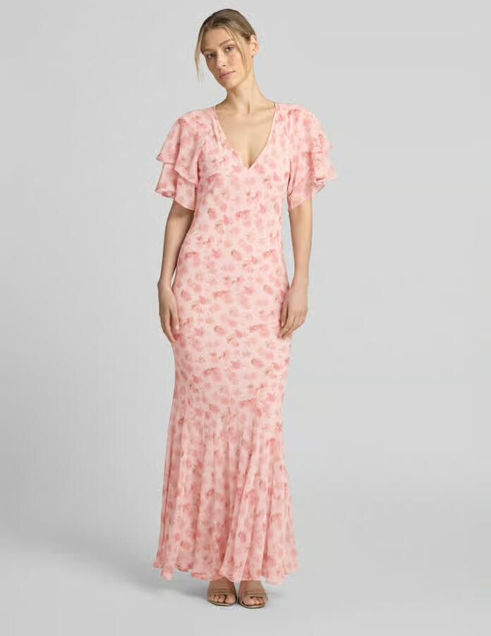 NEO NOIR Maxi-jurk met volants model 'Celesse' - Foto 2