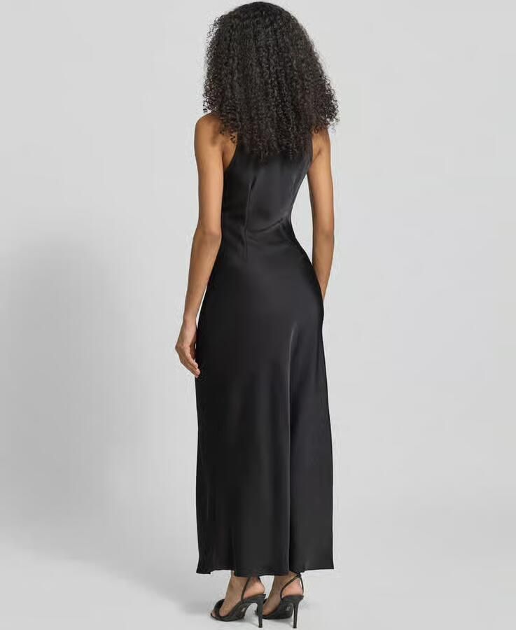 NEO NOIR Maxi-jurk van satijn model 'Celinie'