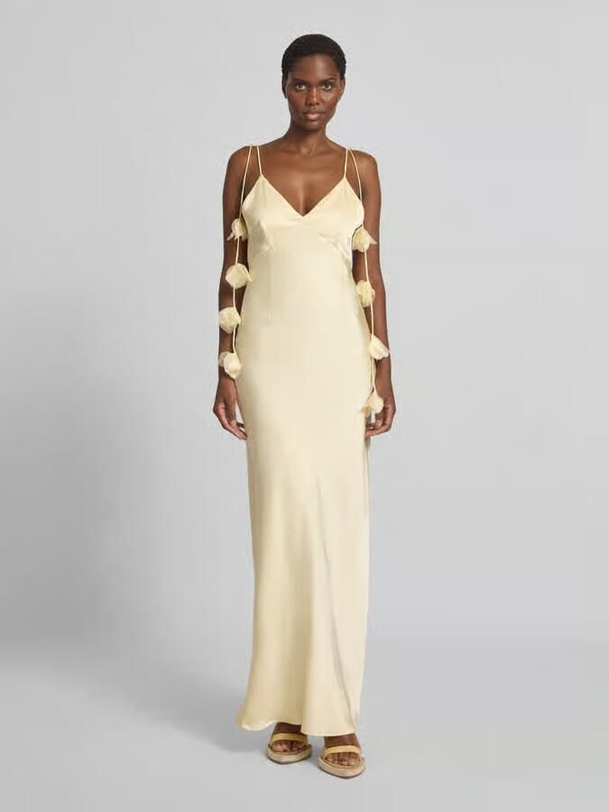 NEO NOIR Maxi-jurk van satijn model 'Colly' - Foto 2