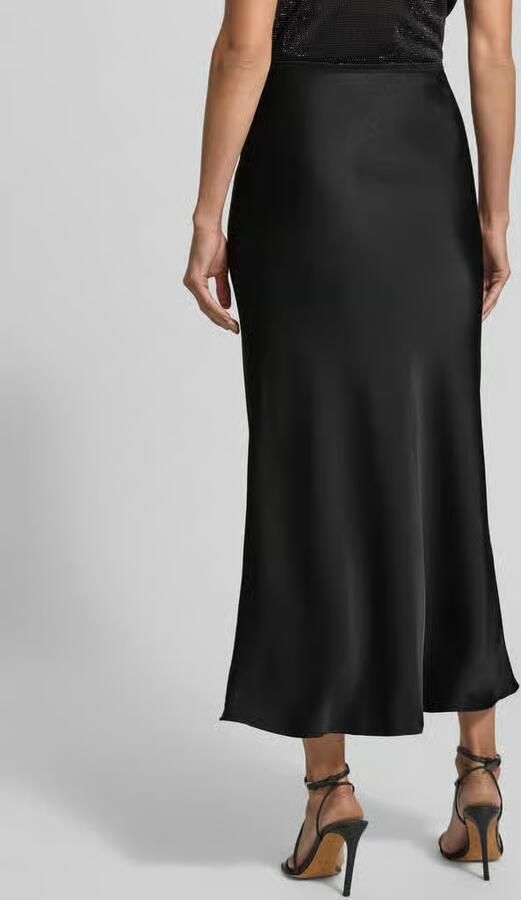 NEO NOIR Midirok van satijn met elastische band model 'URA' - Foto 9