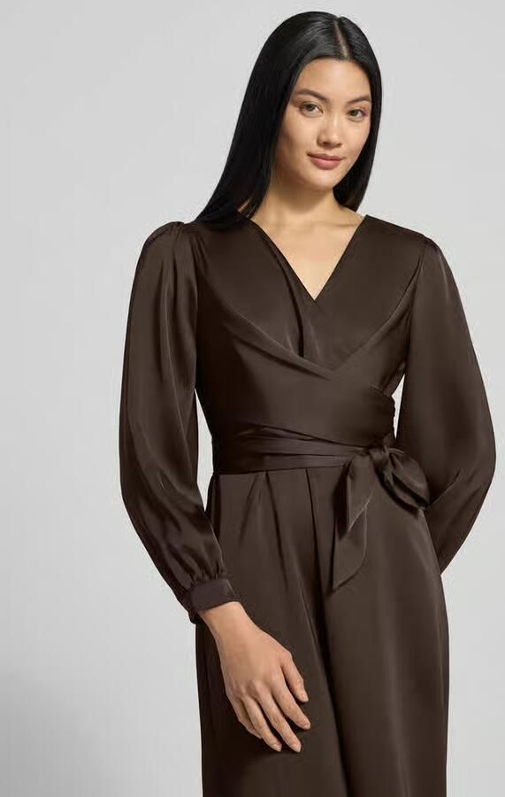 NEO NOIR Midi-jurk met V-hals model 'RIMINI' - Foto 2