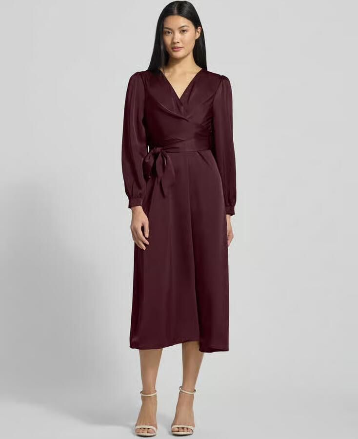 NEO NOIR Midi-jurk met V-hals model 'RIMINI' - Foto 2