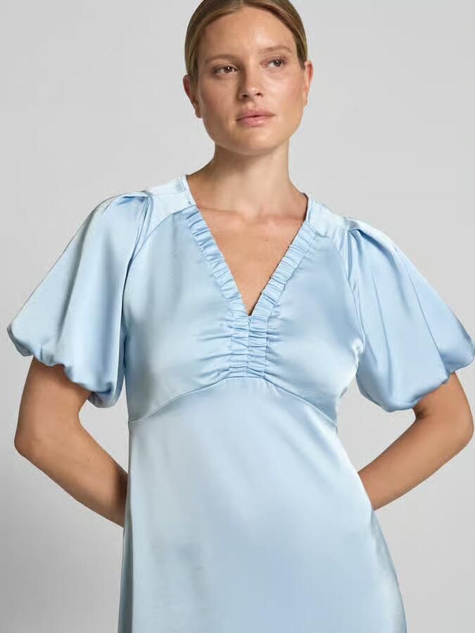 NEO NOIR Midi-jurk van satijn model 'Illana' - Foto 2