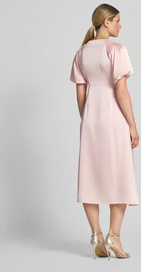 NEO NOIR Midi-jurk van satijn model 'Illana' - Foto 3