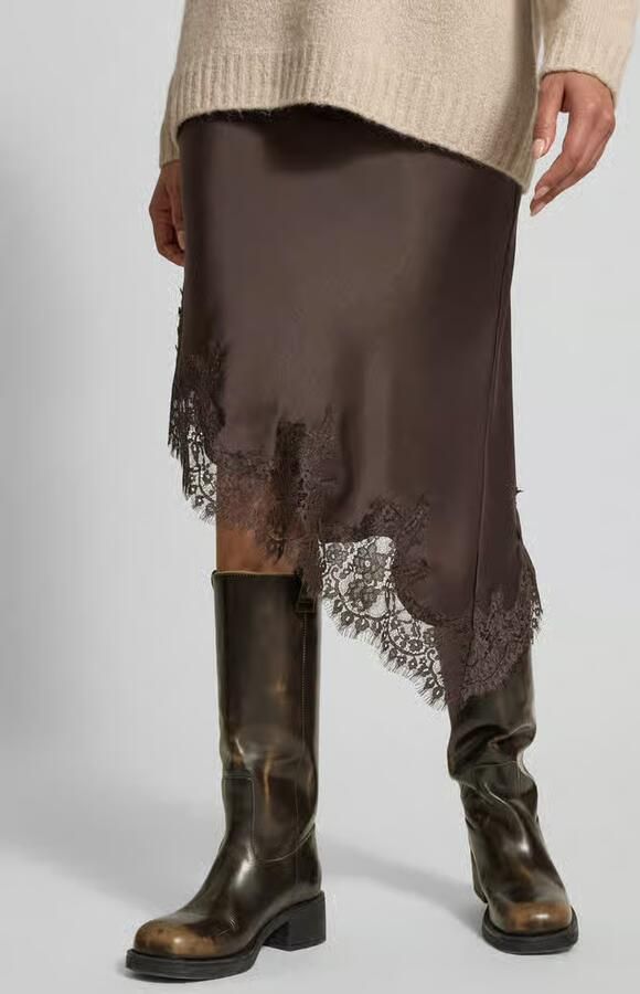 NEO NOIR Midirok met asymmetrisch design - Foto 2