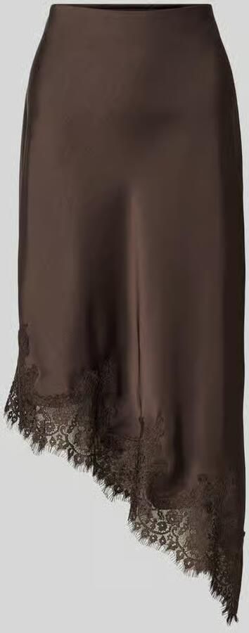 NEO NOIR Midirok met asymmetrisch design