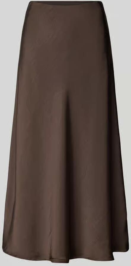 NEO NOIR Midirok van satijn met elastische band model 'Bovary'