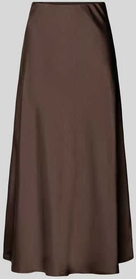 NEO NOIR Midirok van satijn met elastische band model 'Bovary'