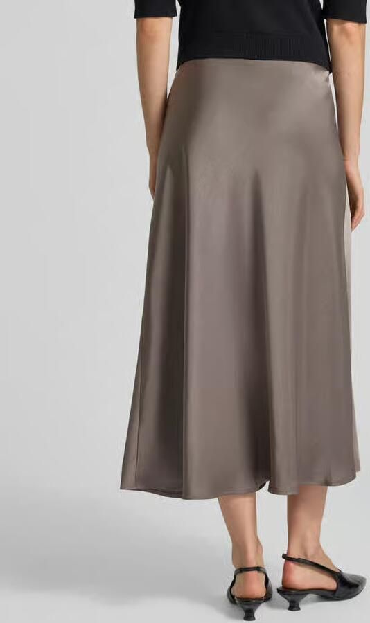 NEO NOIR Midirok van satijn met elastische band model 'Bovary' - Foto 3
