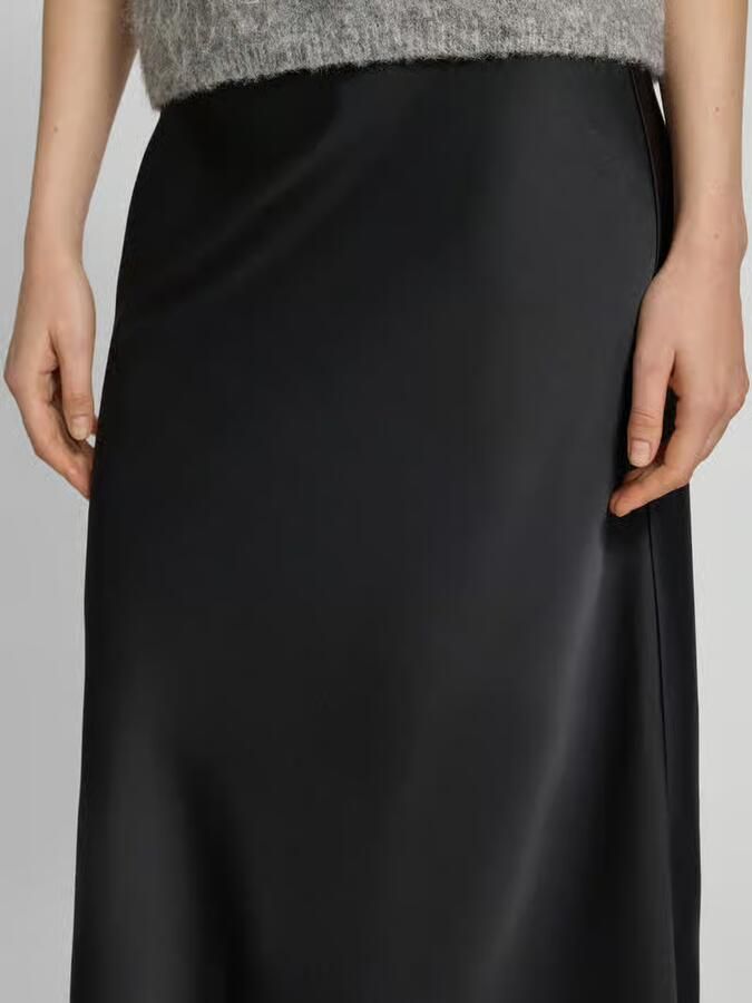 NEO NOIR Midirok van satijn met elastische band model 'URA' - Foto 2