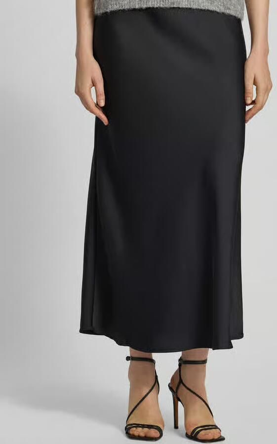 NEO NOIR Midirok van satijn met elastische band model 'URA' - Foto 10