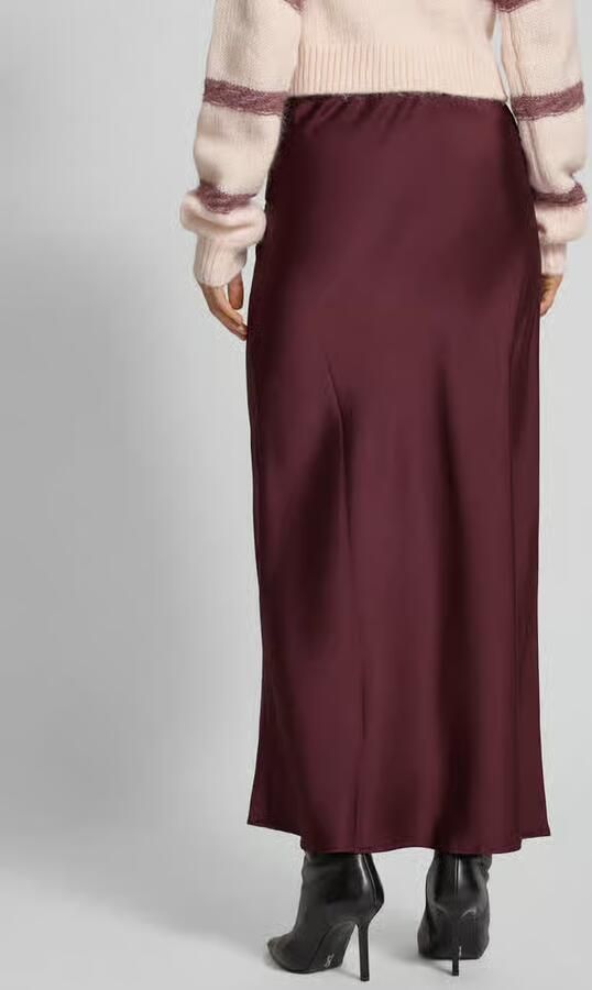 NEO NOIR Midirok van satijn met elastische band model 'URA' - Foto 12
