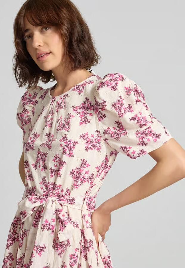NEO NOIR mini-jurk in all-over look met strikceintuur - Foto 2