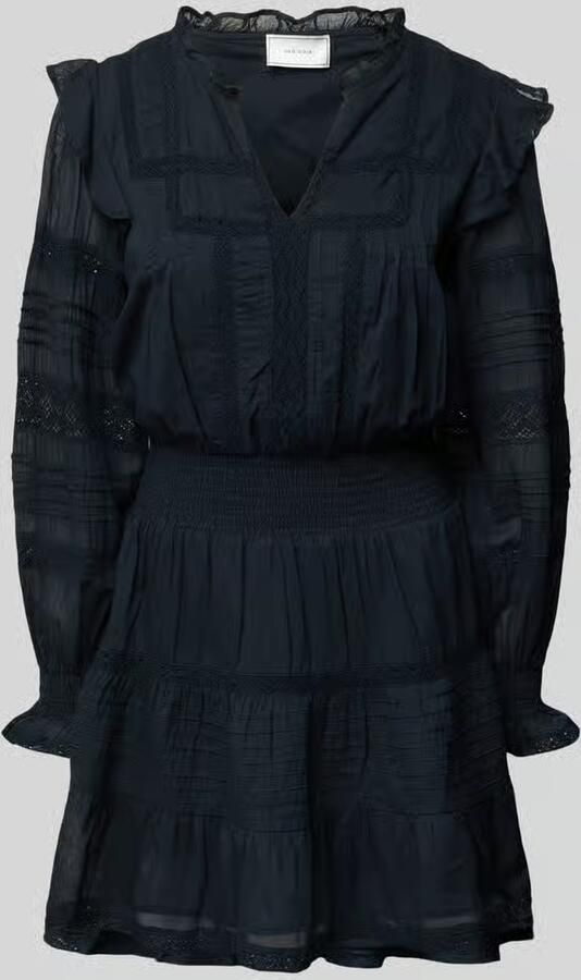 NEO NOIR Mini-jurk met V-hals model 'Aran'