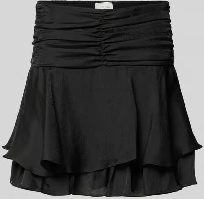 NEO NOIR Minirok in laagjeslook model 'Janie'