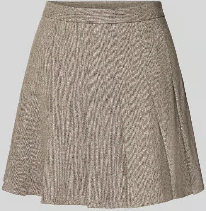 NEO NOIR Minirok met ondoorzichtig onderrok model 'Laurina'