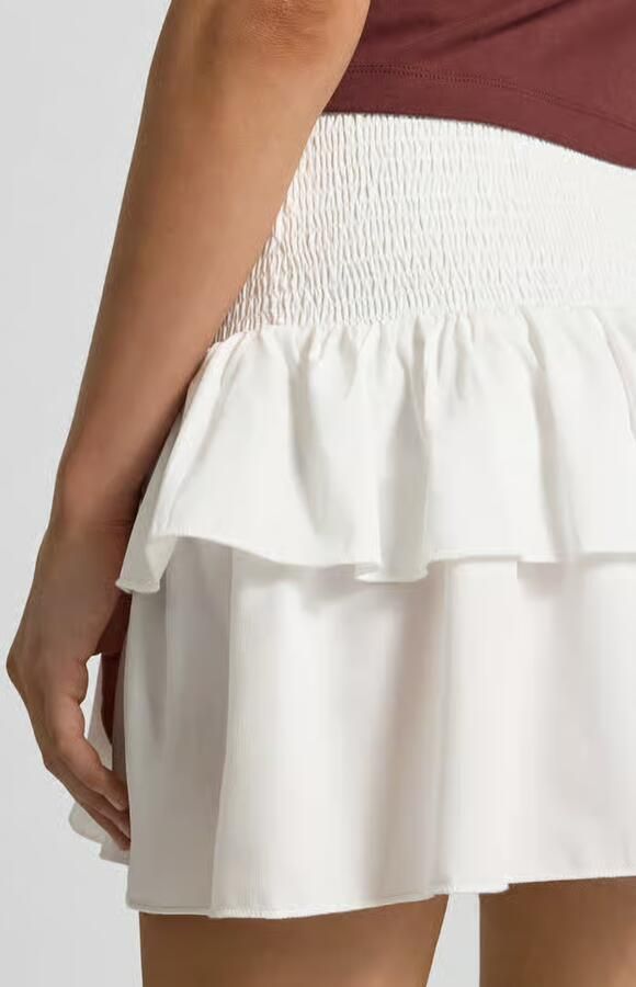 NEO NOIR Minirok met volantzoom model 'Carin'